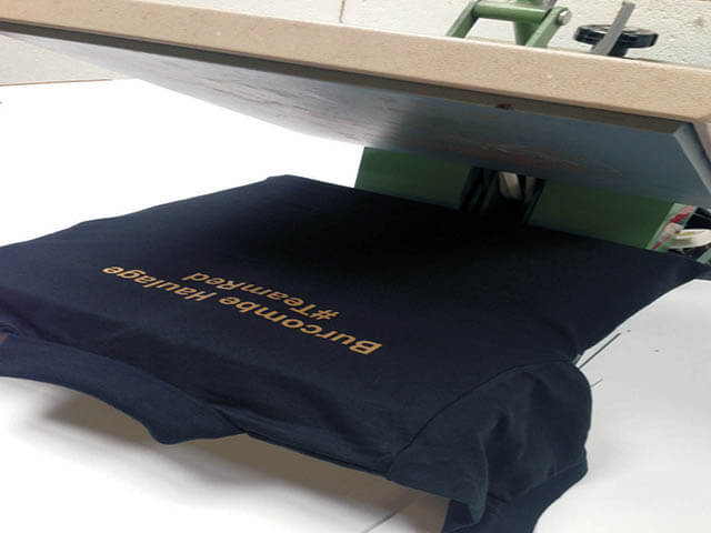 Heat Press T-Shirt Printing
