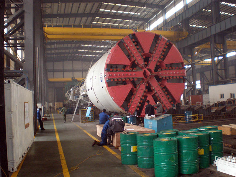 Tunnel Boring Machine NFM - China - Commissioning