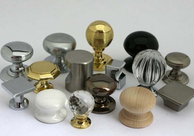 A small selection of our cupboard knobs.