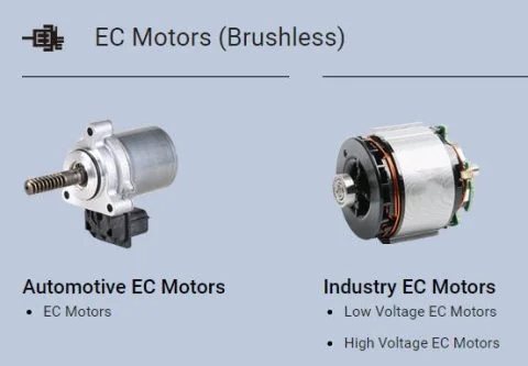 Johnson Electric - EC Motors (Brushless)