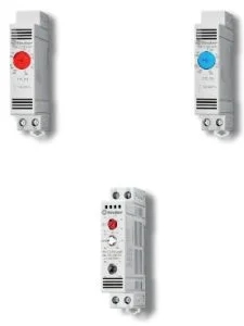 Finder 7T Series Panel Thermo-Hygrostat and Thermostats