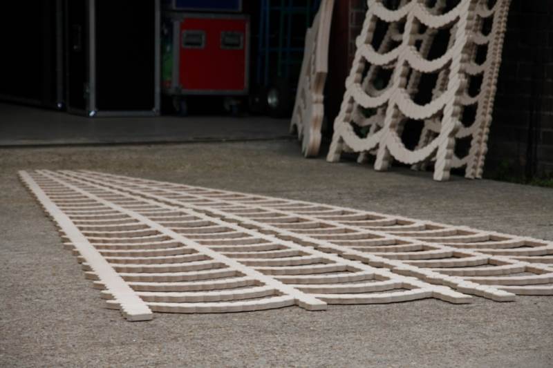 12mm Birch Ply Rope Ladders for Stage Sets