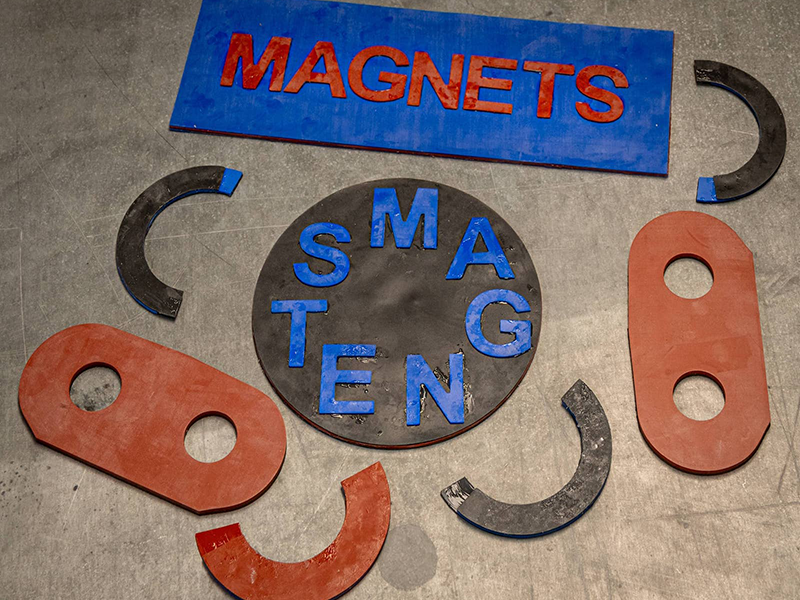 Silicone Magnets for Powder Coating Applications