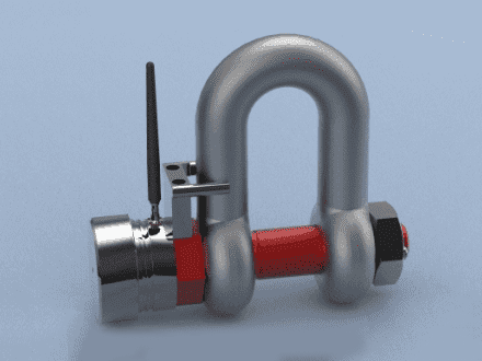 Wireless Telemetry Crosby D Shackle Load Cell