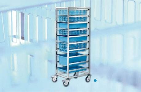 Hospital Storage Trolleys