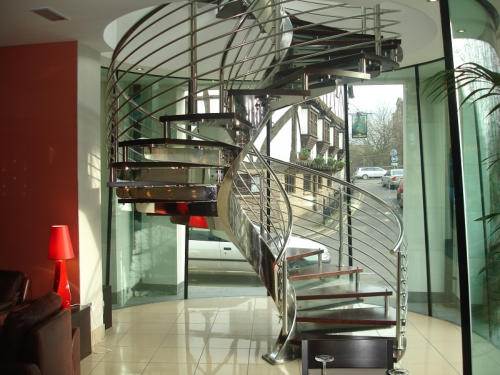 Custom Helical Staircases