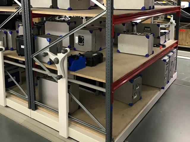 Roller Racking and Shelving