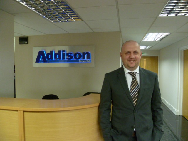 Addison Saws Ltd Announce New Managing Director & UK Sales Manager