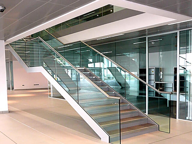 Commercial Glass Staircases