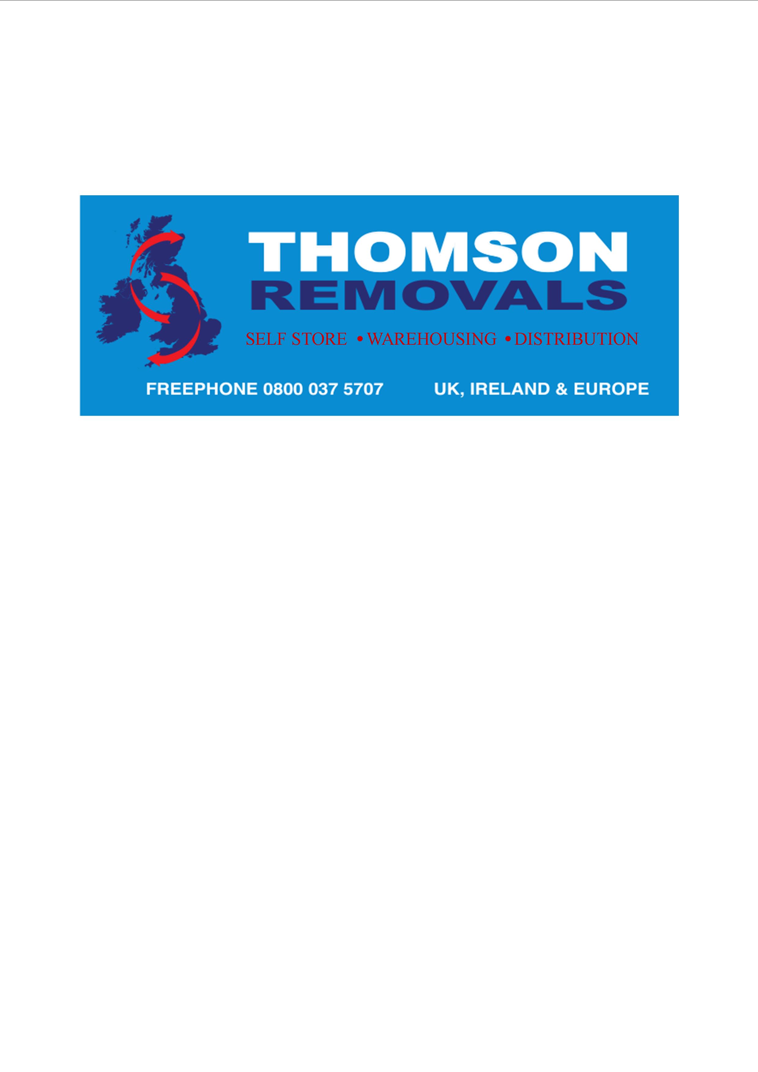 THOMSON REMOVALS AND SELF STORAGE